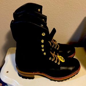 US size 12 men’s boots steel toed